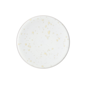 Nacre White Patterned Table Plate